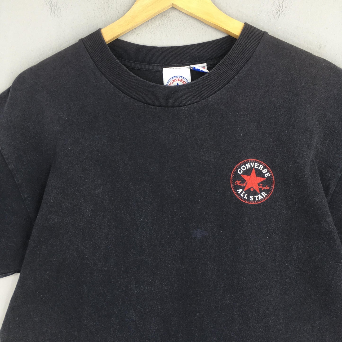 Converse Dennis Rodman 91 Black T shirt Large