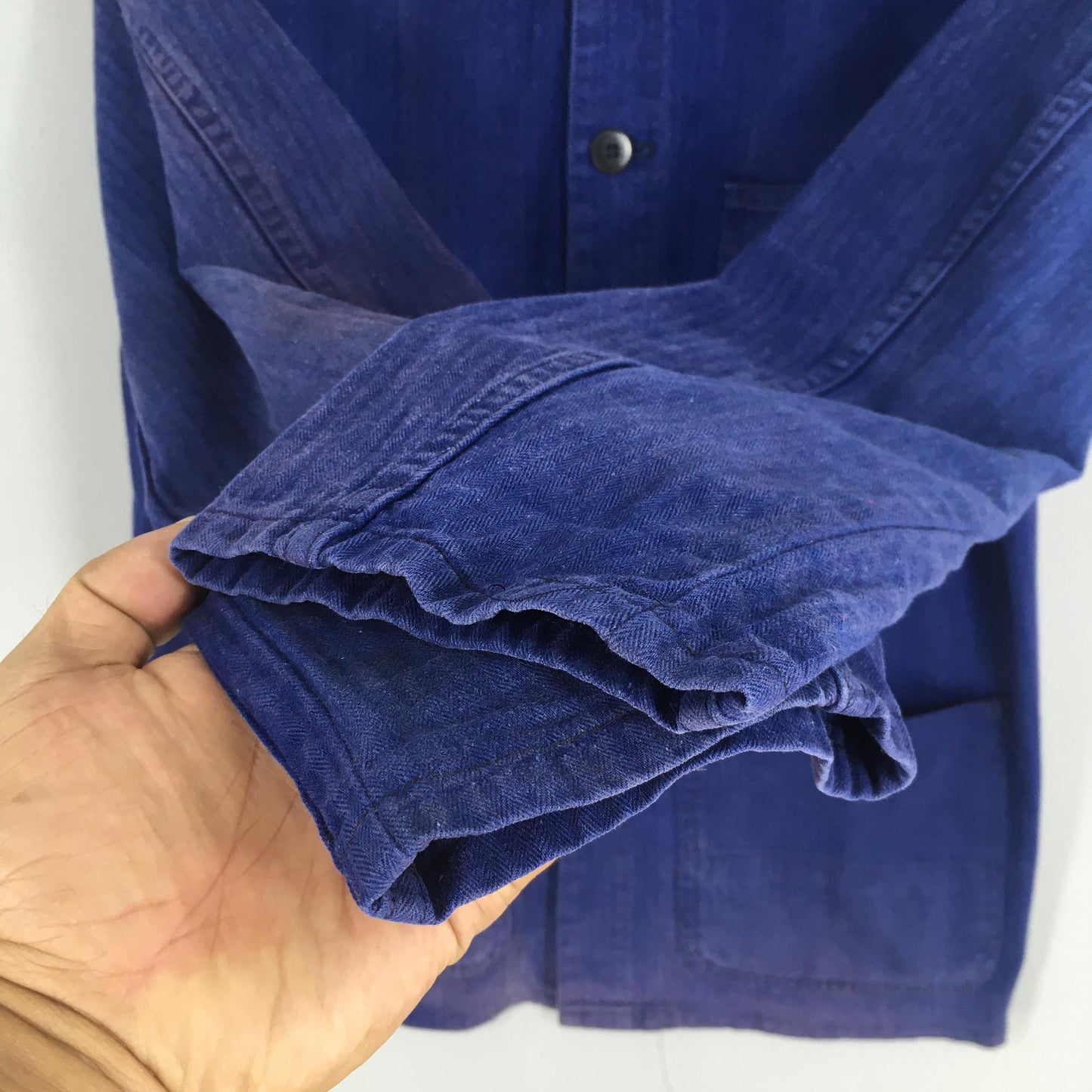 Herringbone HBT French Work Jacket Medium