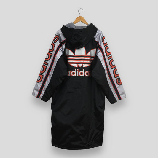 Adidas Trefoil Logo Multicolor Hoodie Jacket XLarge