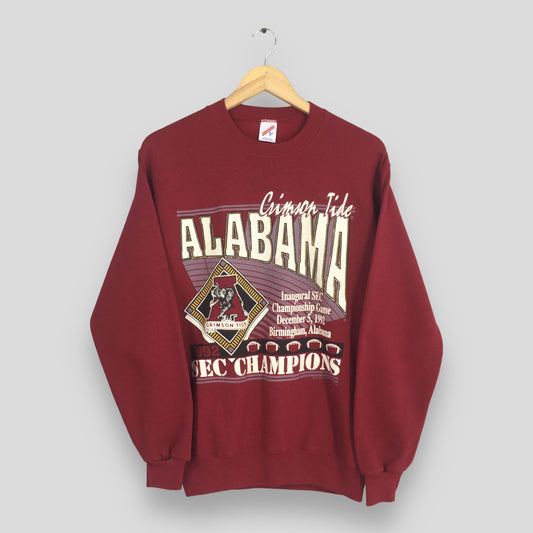 Champion Alabama Crimson Tide Football Sweatshirt Medium