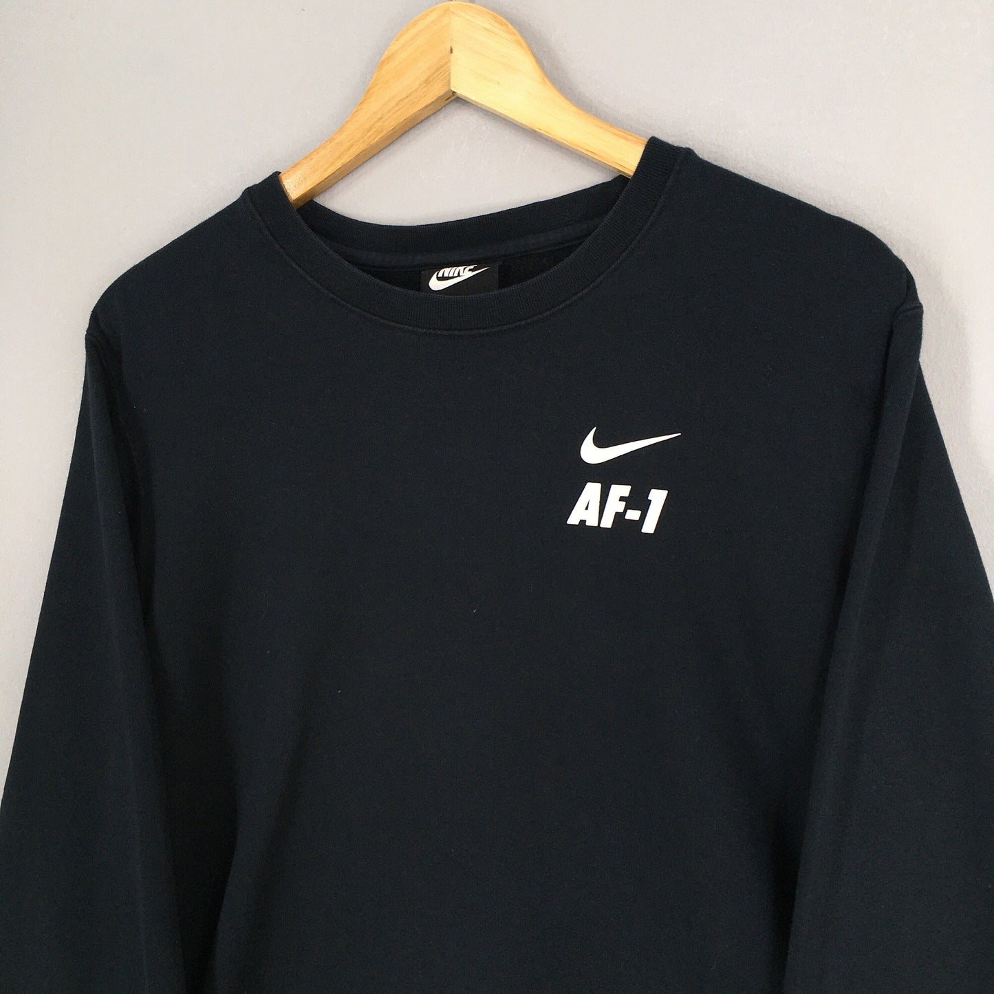 Nike SB Swoosh Gray Air Force Sweatshirt Large