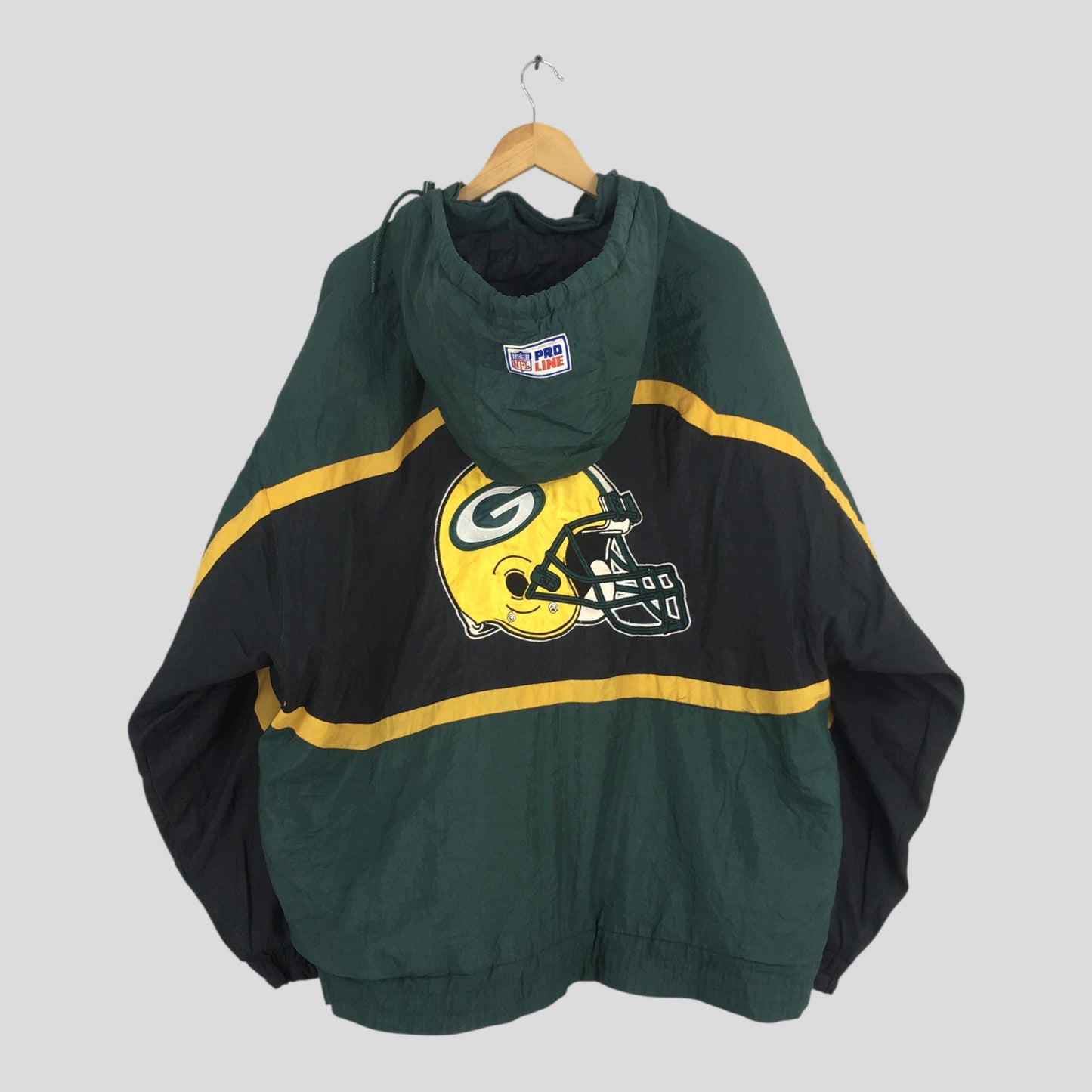 Green Bay Packers Football Bomber Jacket XLarge