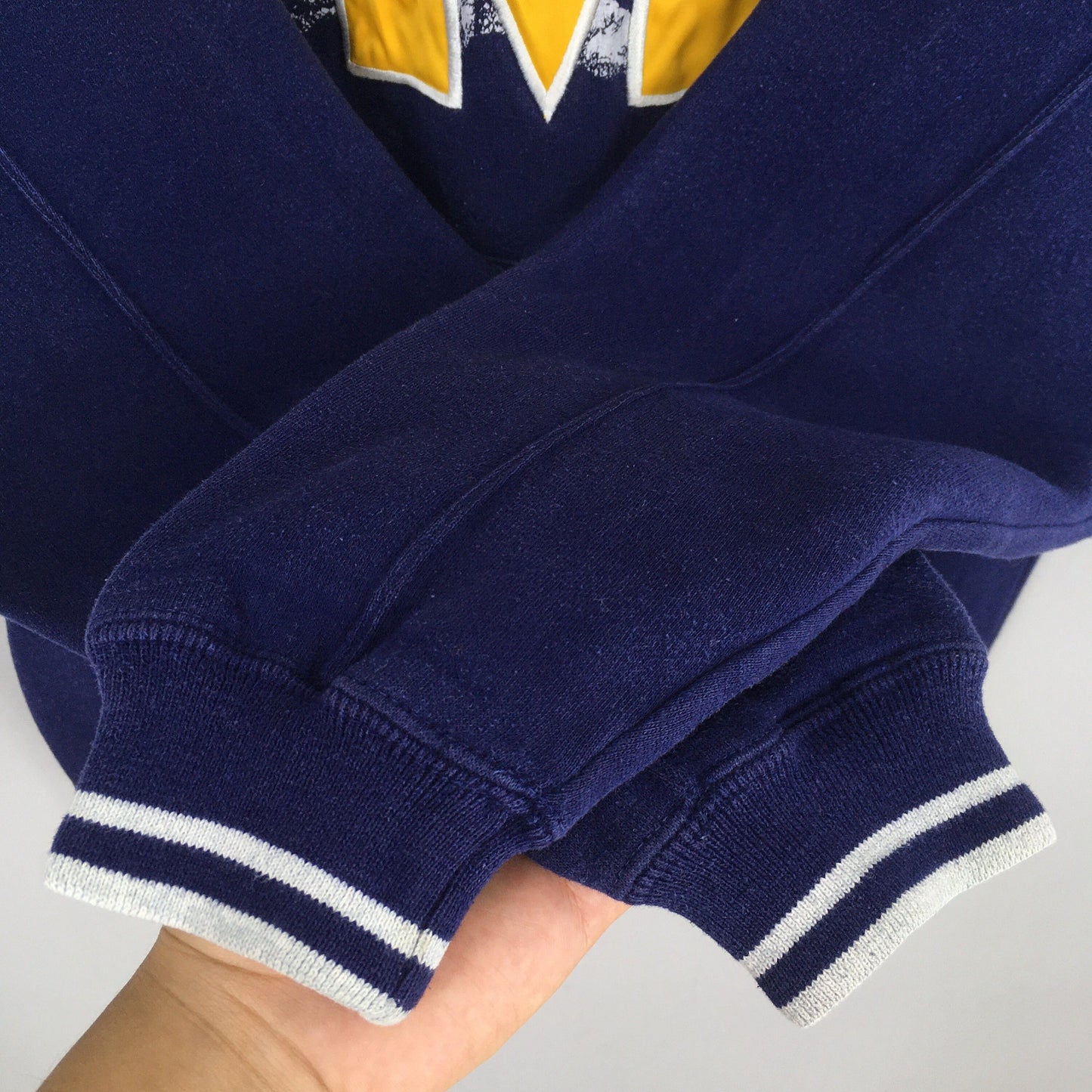 Michigan Wolverines Blue Crewneck Large