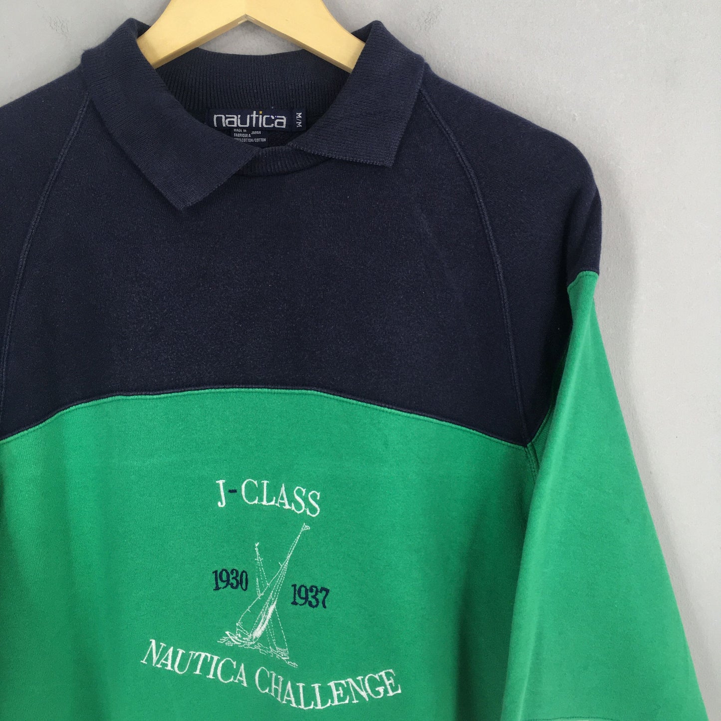 Nautica Challenge J-Class Sweatshirt Pullover Medium