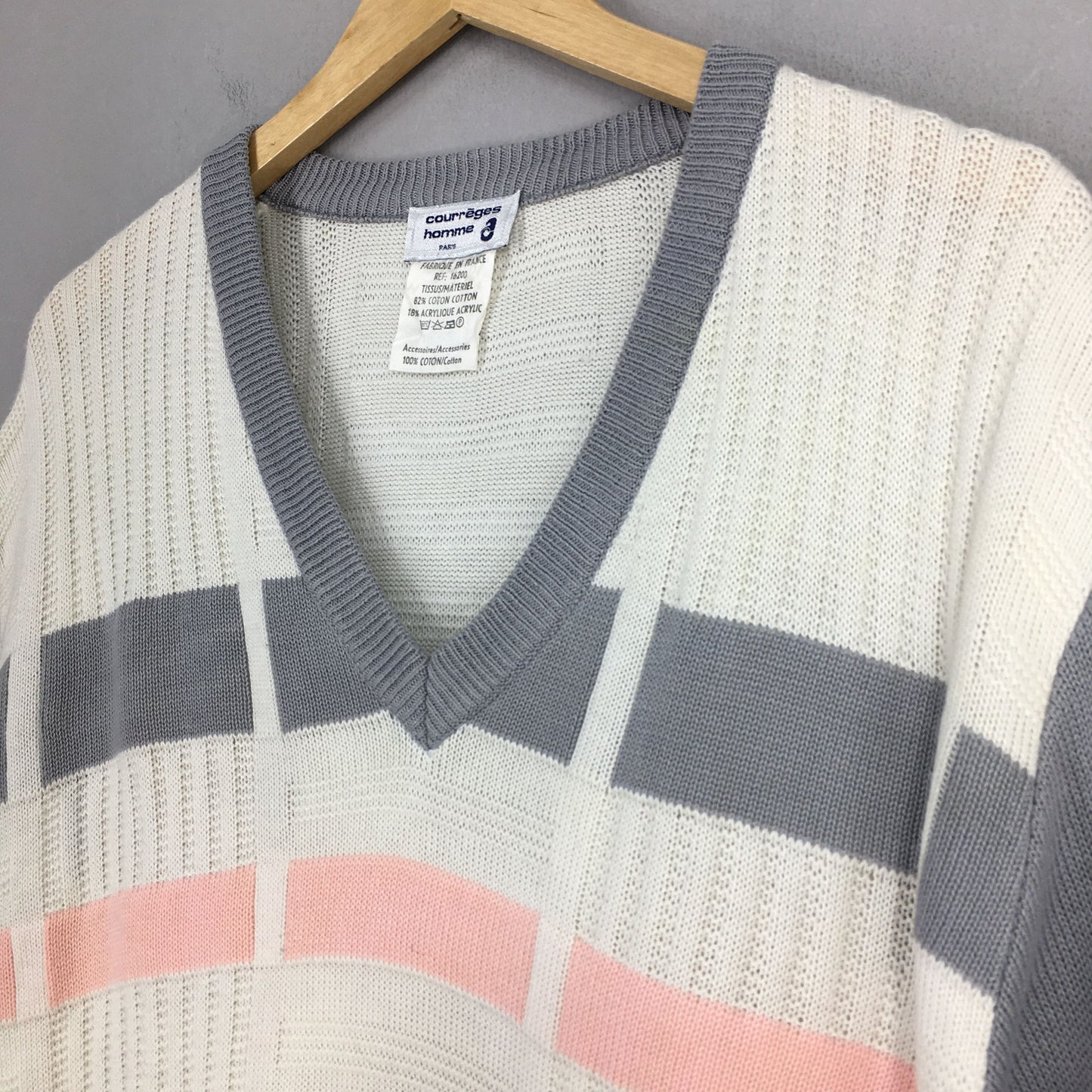 Courreges Homme Paris Sweater Medium