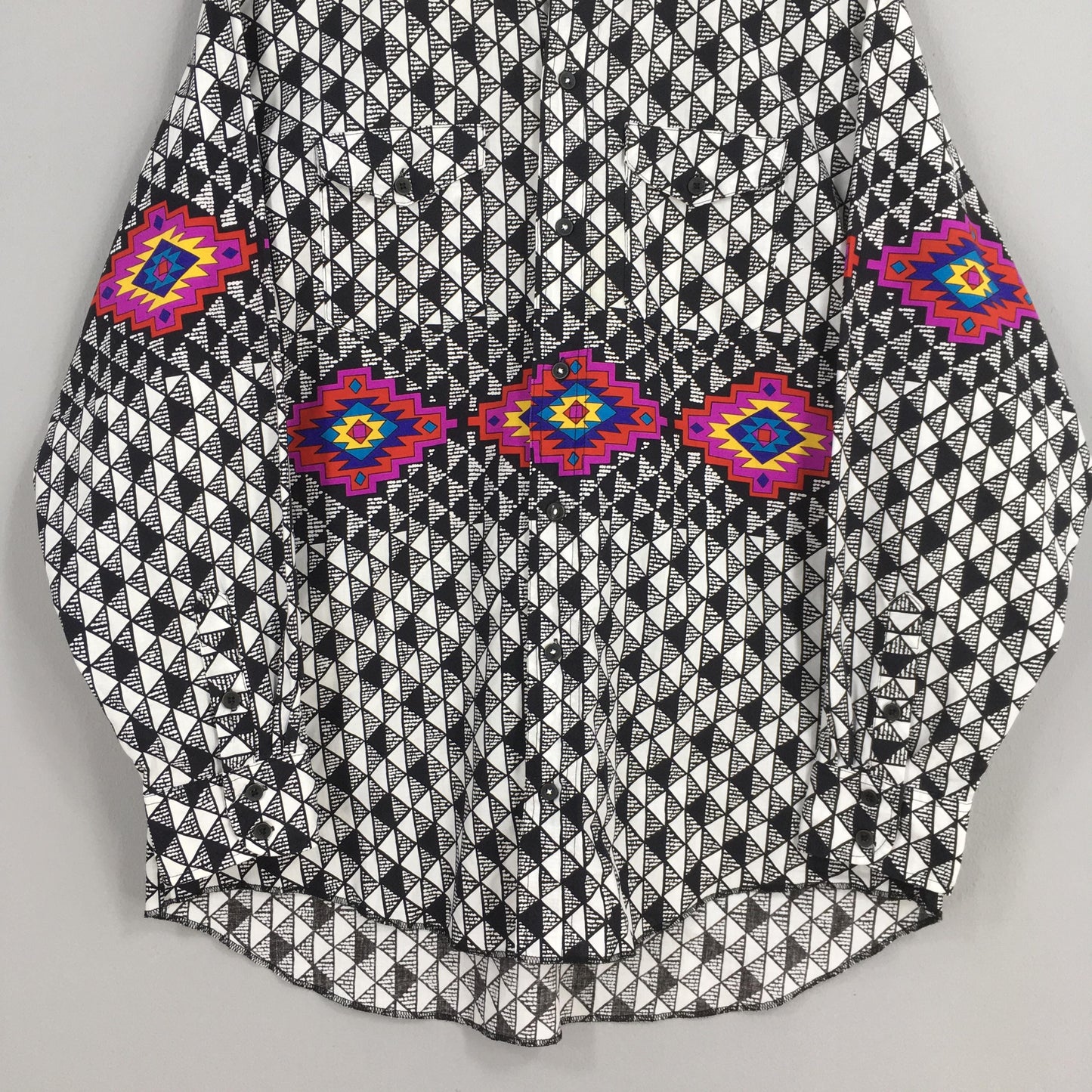 Wrangler Navajo Geometrical Pattern Shirt XLarge