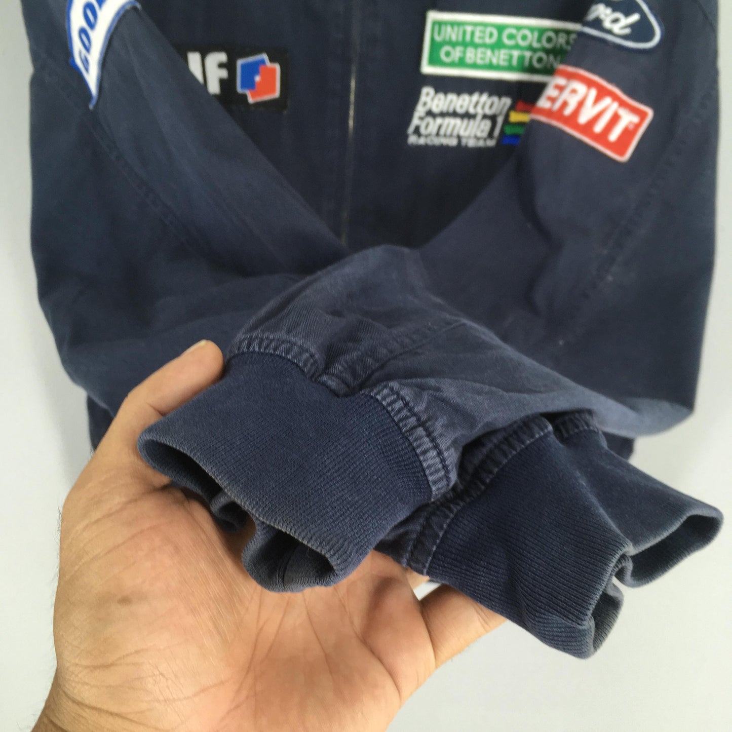 Benetton Mild Seven Formula 1 Embroidered Jacket XLarge