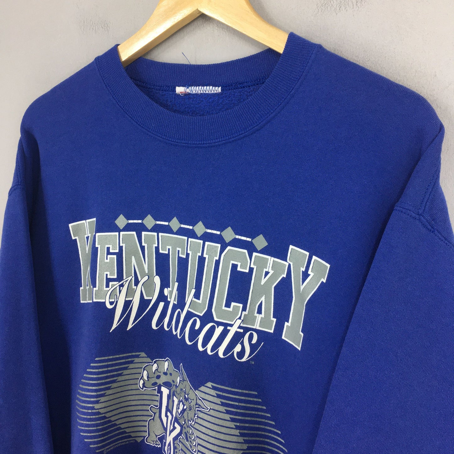 Kentucky Wildcats Blue Sweater Large