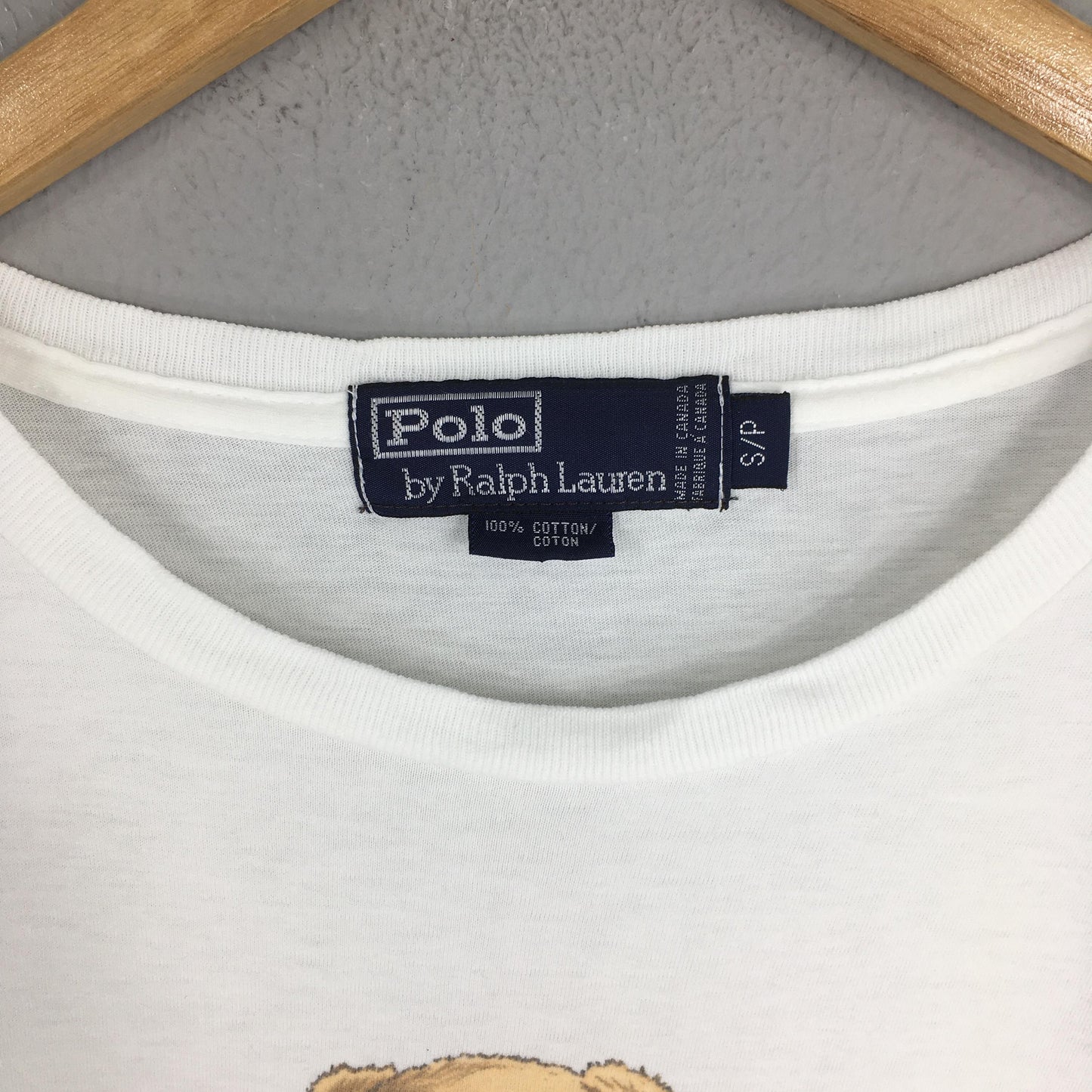 Polo Bear Ralph Lauren Nba Basketball T shirt Small