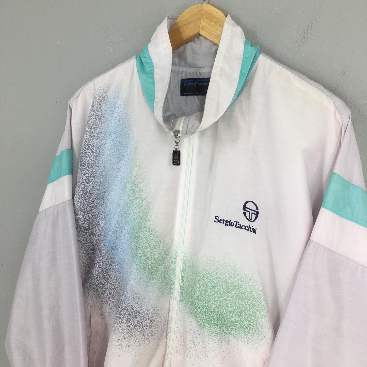 Sergio Tacchini Windbreaker Multicolor Jacket Medium