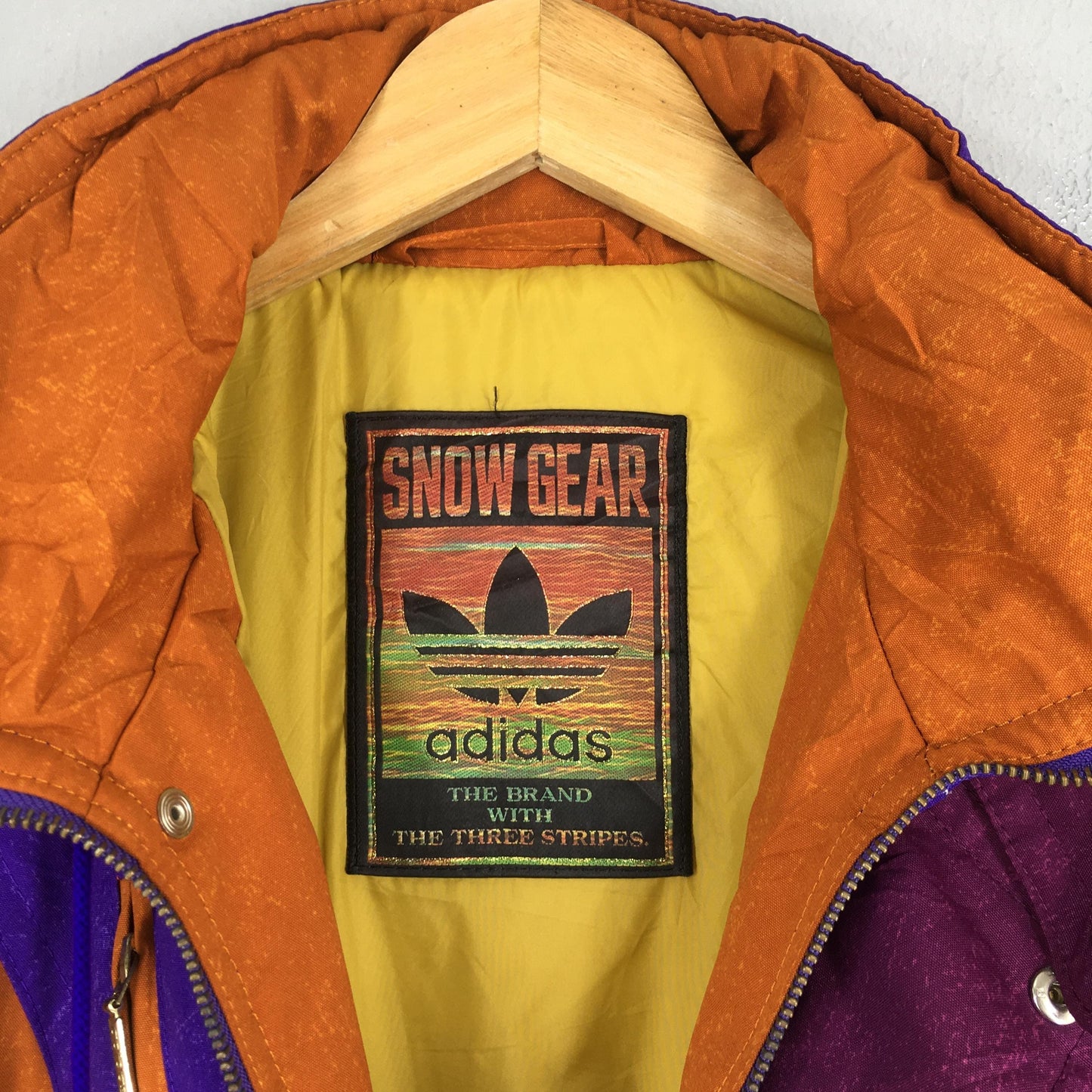 Adidas Trefoil Ski Multicolor Jacket Large