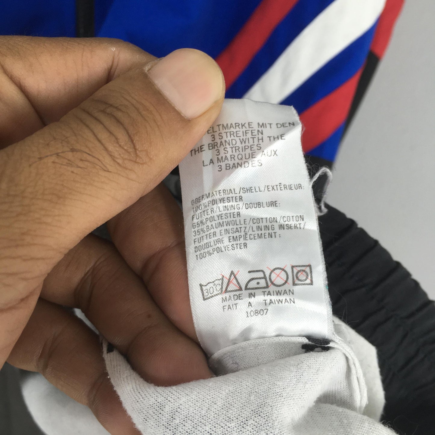 1990s Adidas Equipment Windbreaker Jacket Large