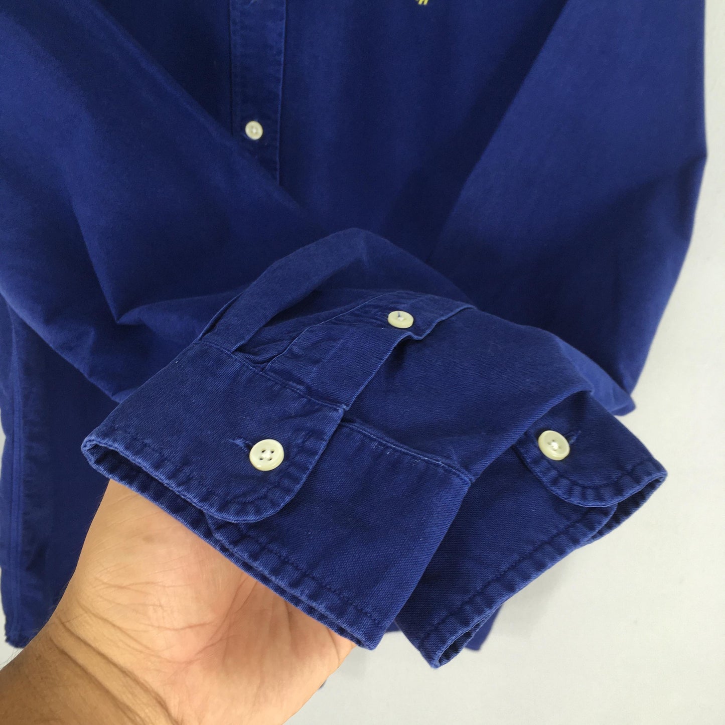 Polo Ralph Lauren Indigo Blue Shirt Large