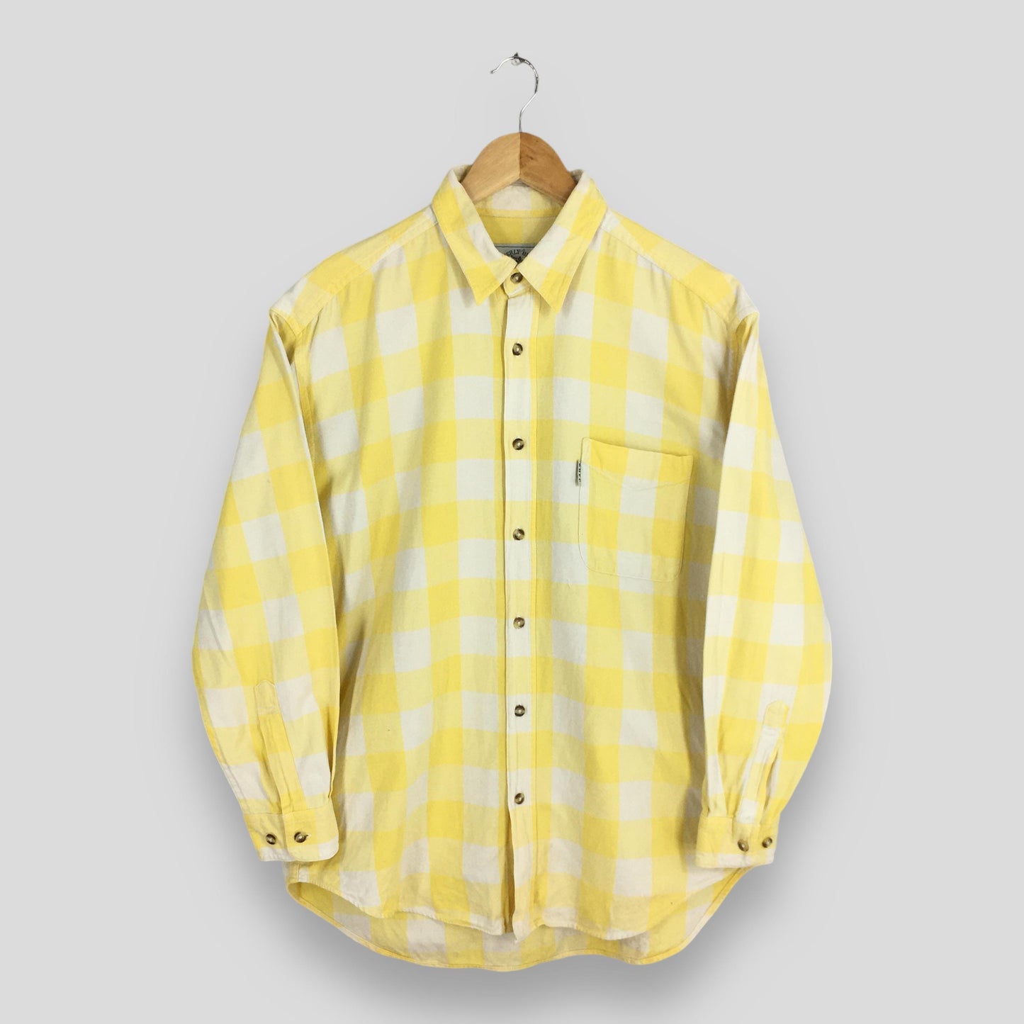 Beverly Hills Polo Club Checkered Shirt Medium