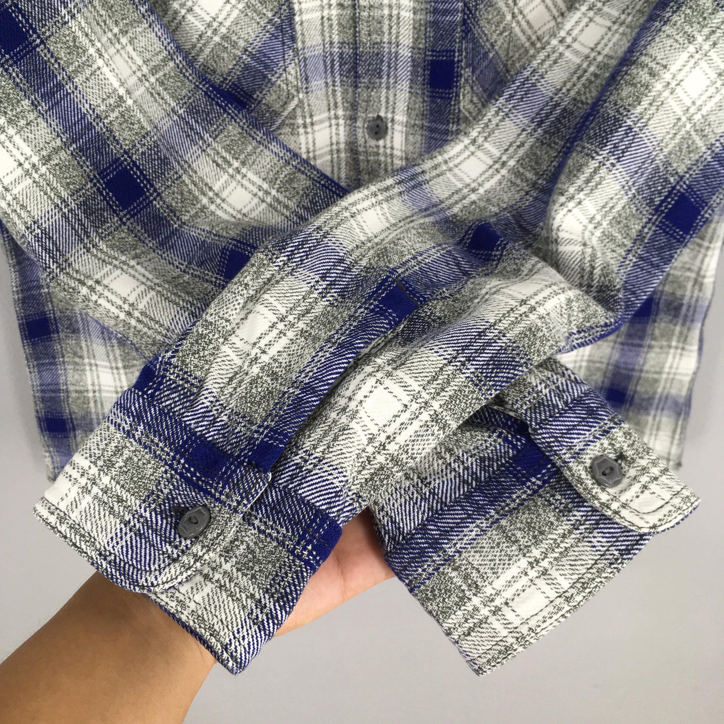 Rancher Schott Plaid Shadow Flannel Large