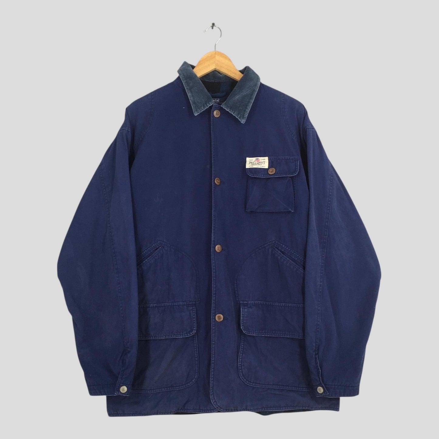 Polo Ralph Lauren Chore Duck Blue Jacket XLarge