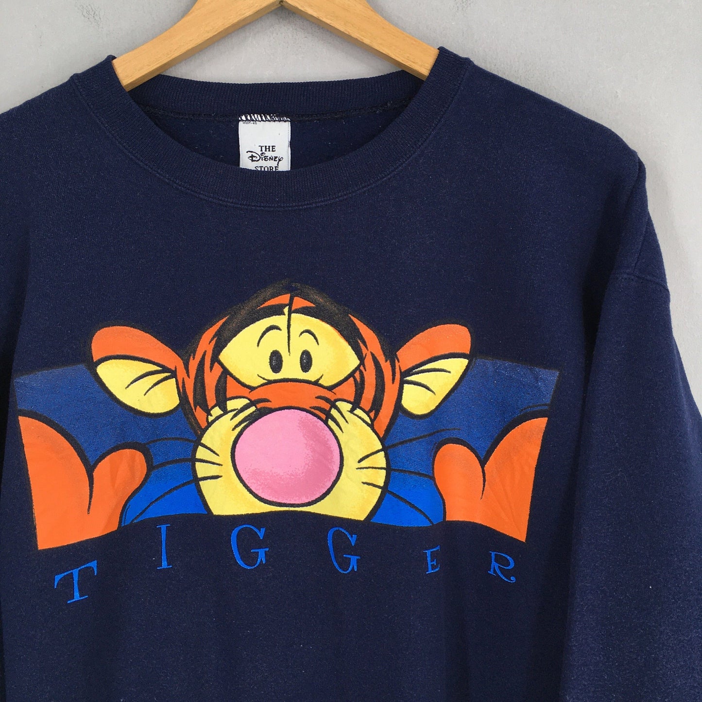 Tigger Disney Blue Sweatshirt Medium