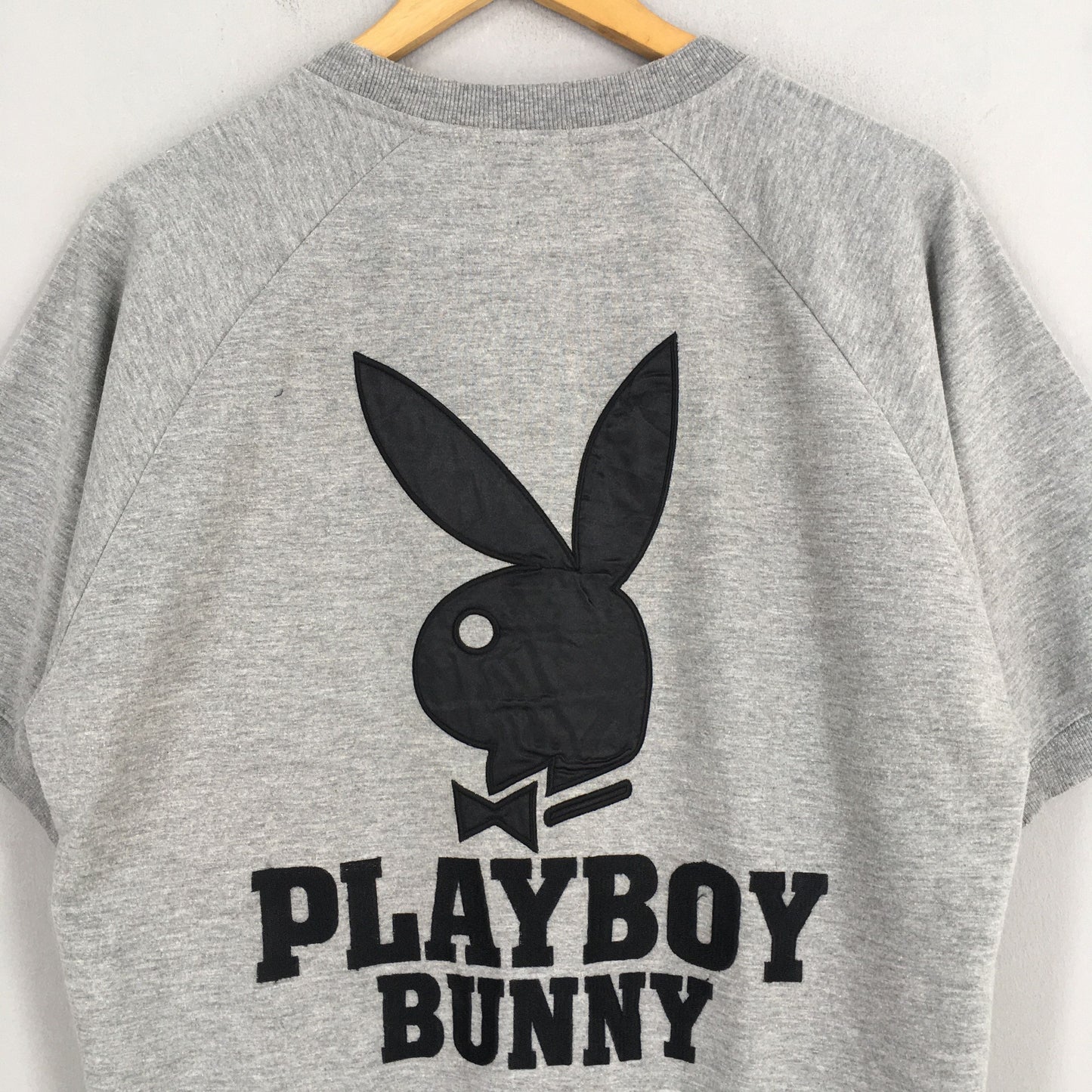 Playboy Bunny Sweatshirt Gray Large