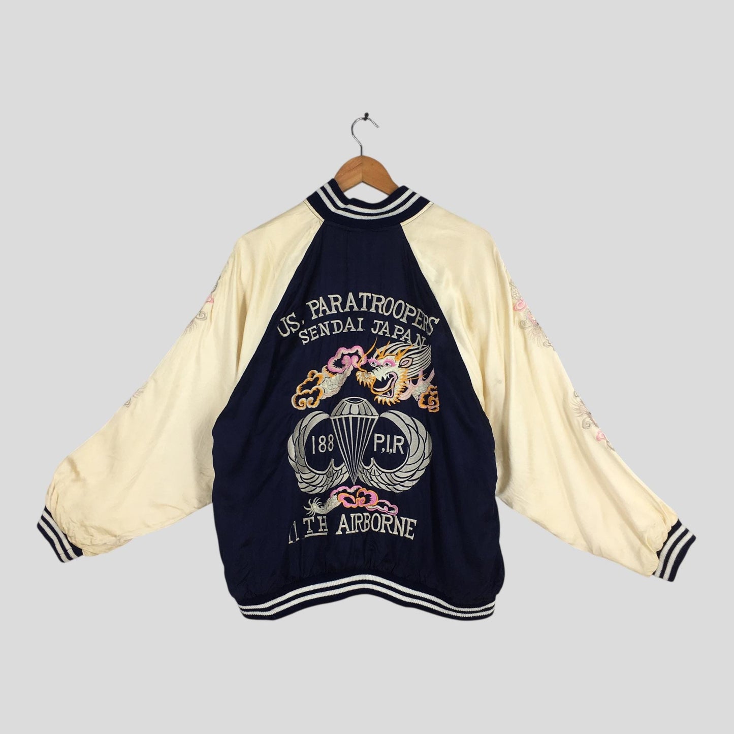 Sukajan Yokosuka Dragon Souvenir Jacket Large