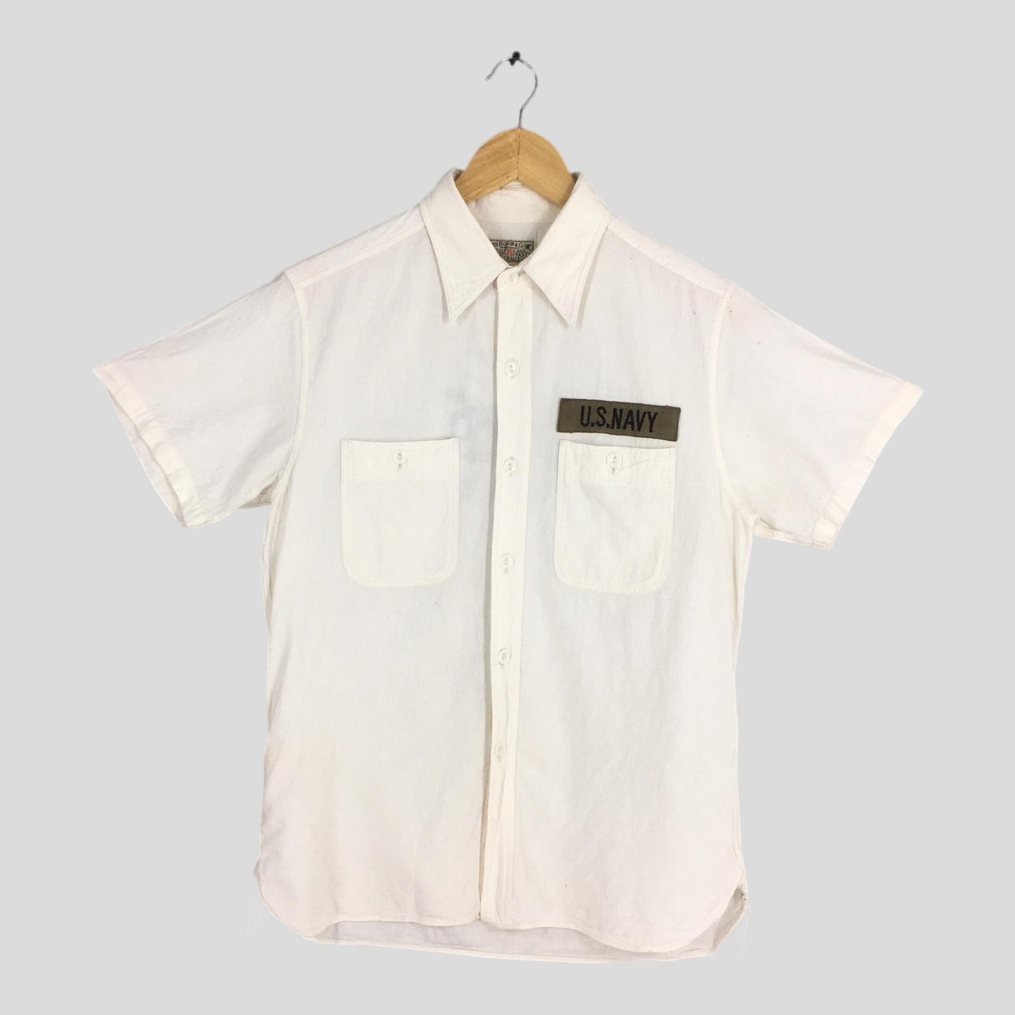 Buzz Rickson Us Navy White Shirt Small