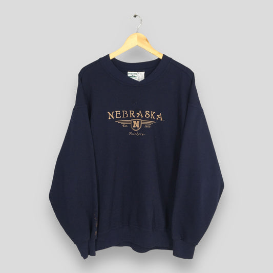 Nebraska Huskers Football Sweatshirt XLarge