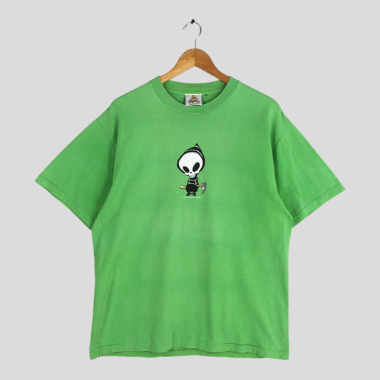 Y2K Menace Blind Skateboard T shirt Medium