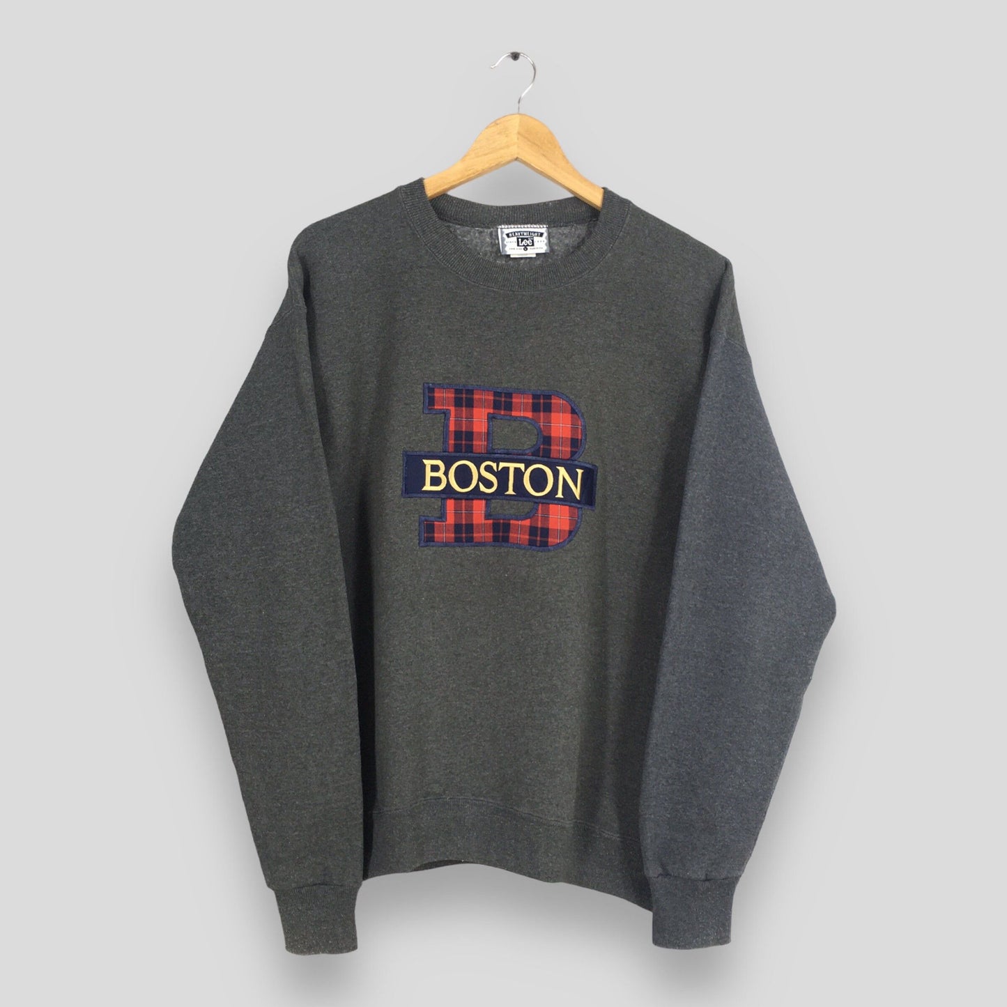 Boston State Gray Sweatshirt Large