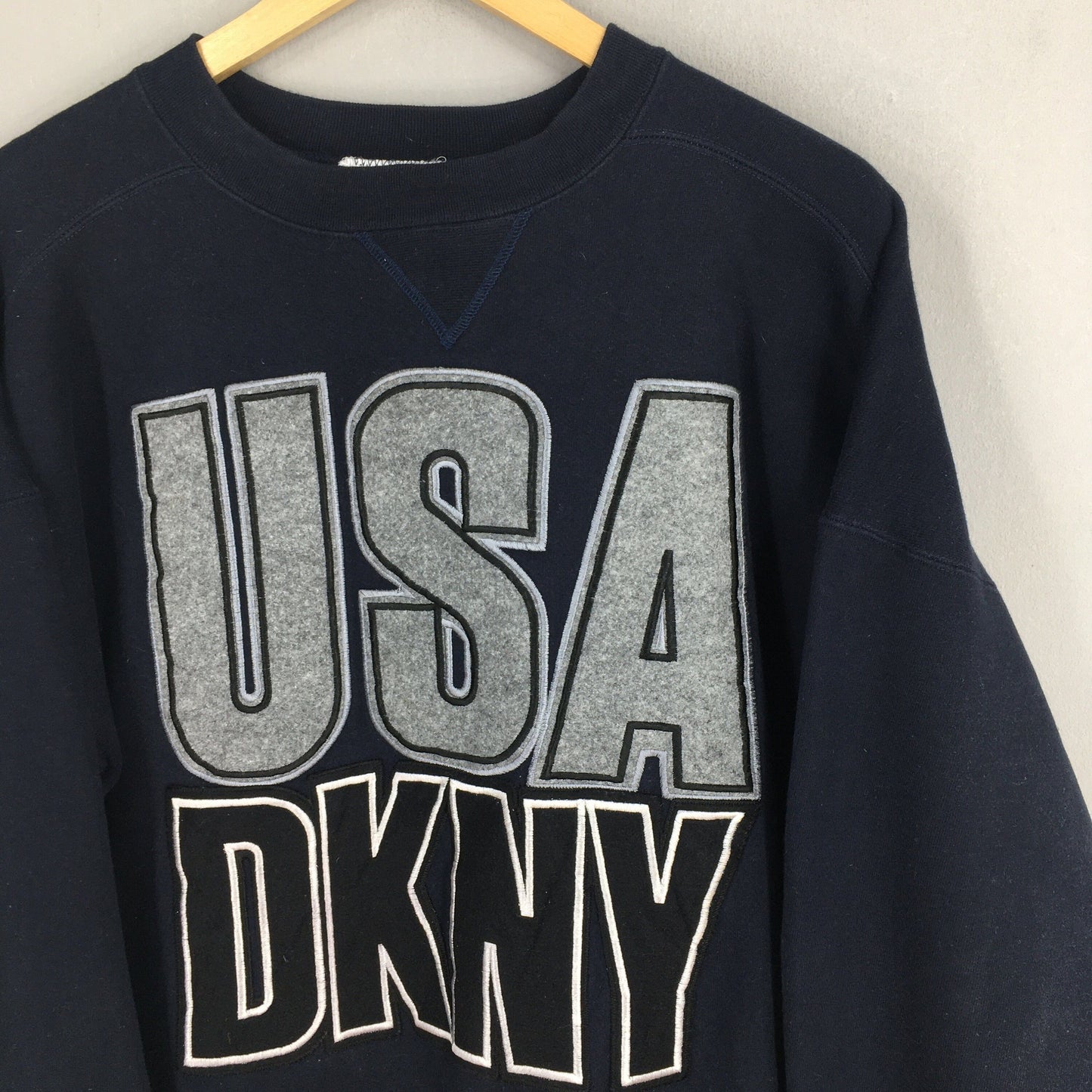 Dkny Usa Jeans Black Sweatshirt Medium