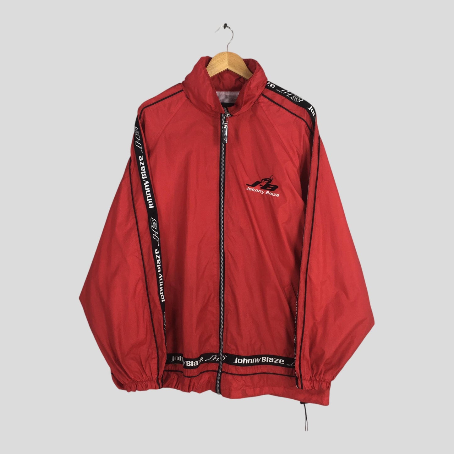 Johnny Blaze Windbreaker Hoodie Large