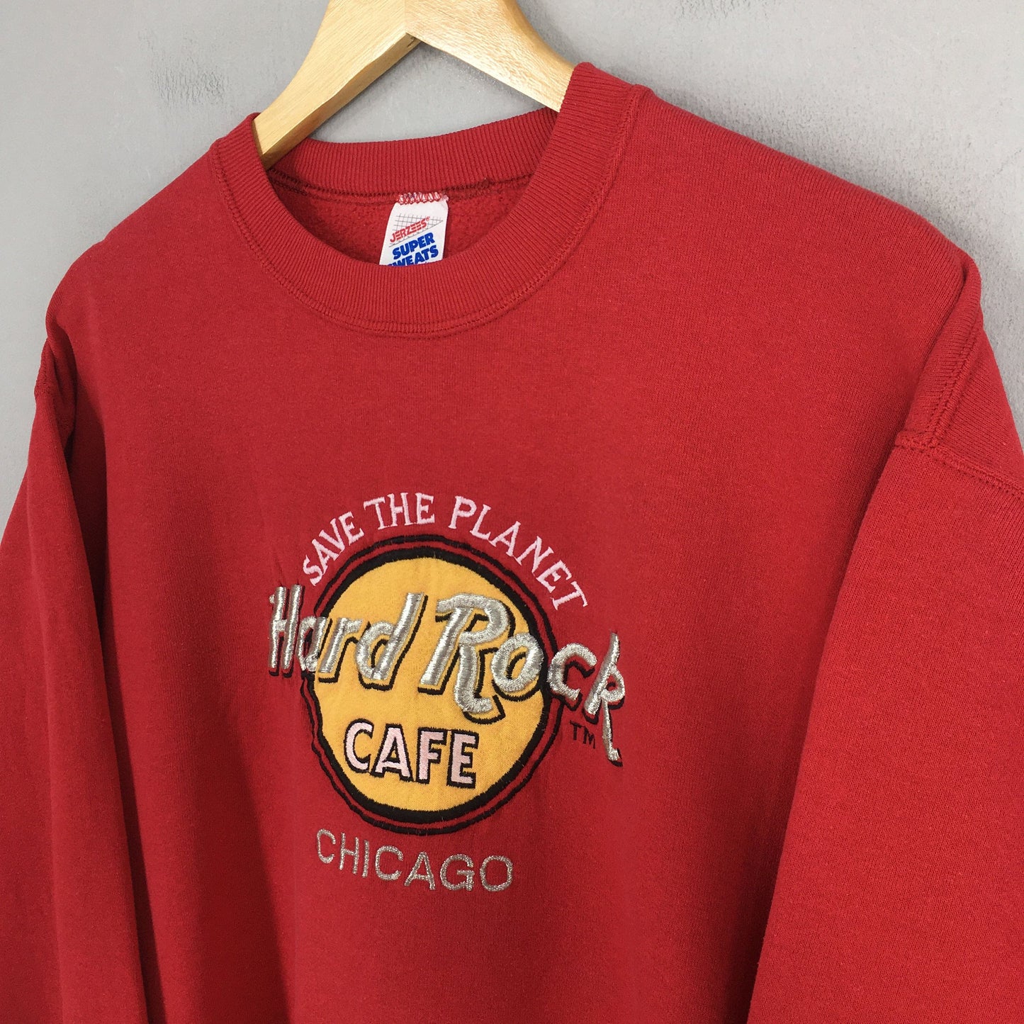 Hard Rock Cafe Chicago Usa Sweatshirt XLarge