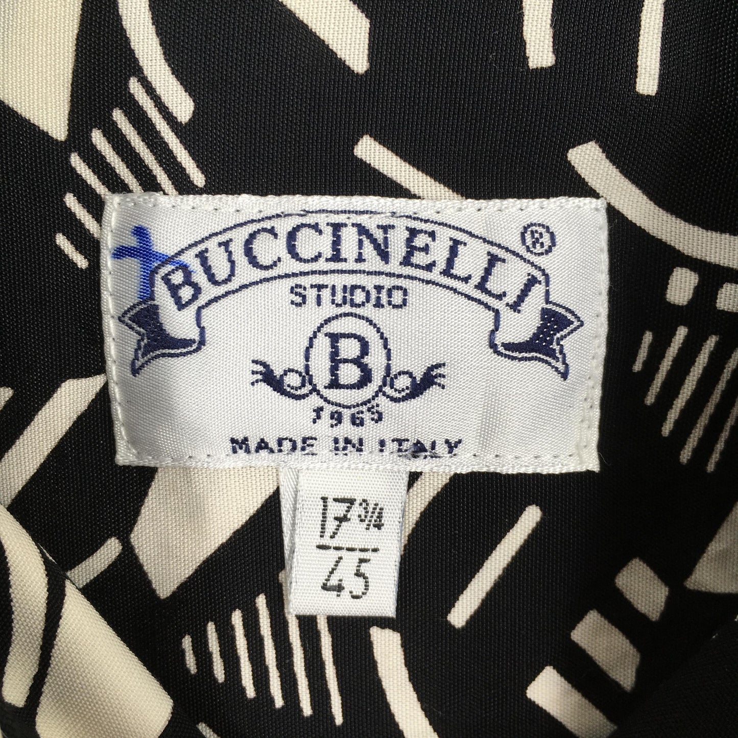 Buccinelli Studio Italy Casual Rayon Shirt XLarge