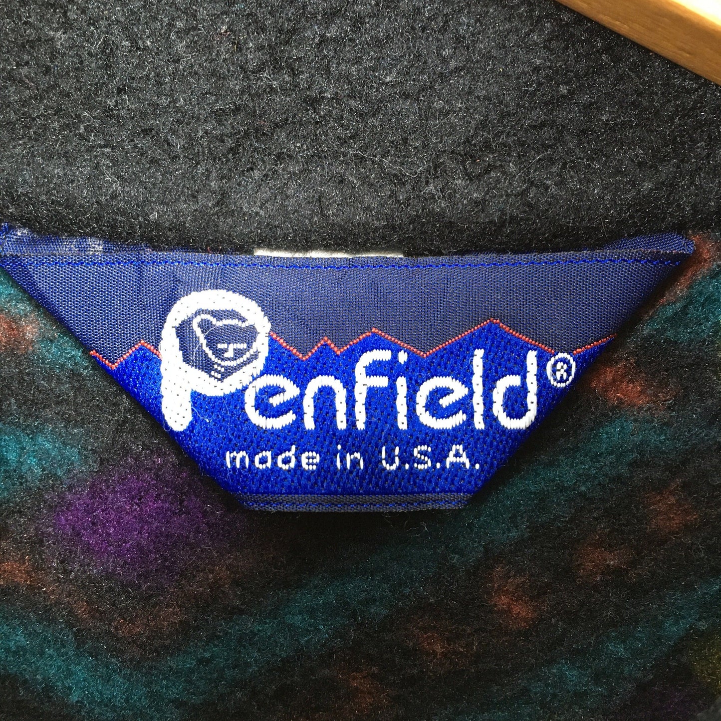 Penfield Polartec Fleece Tribal Abstract Sweater Small