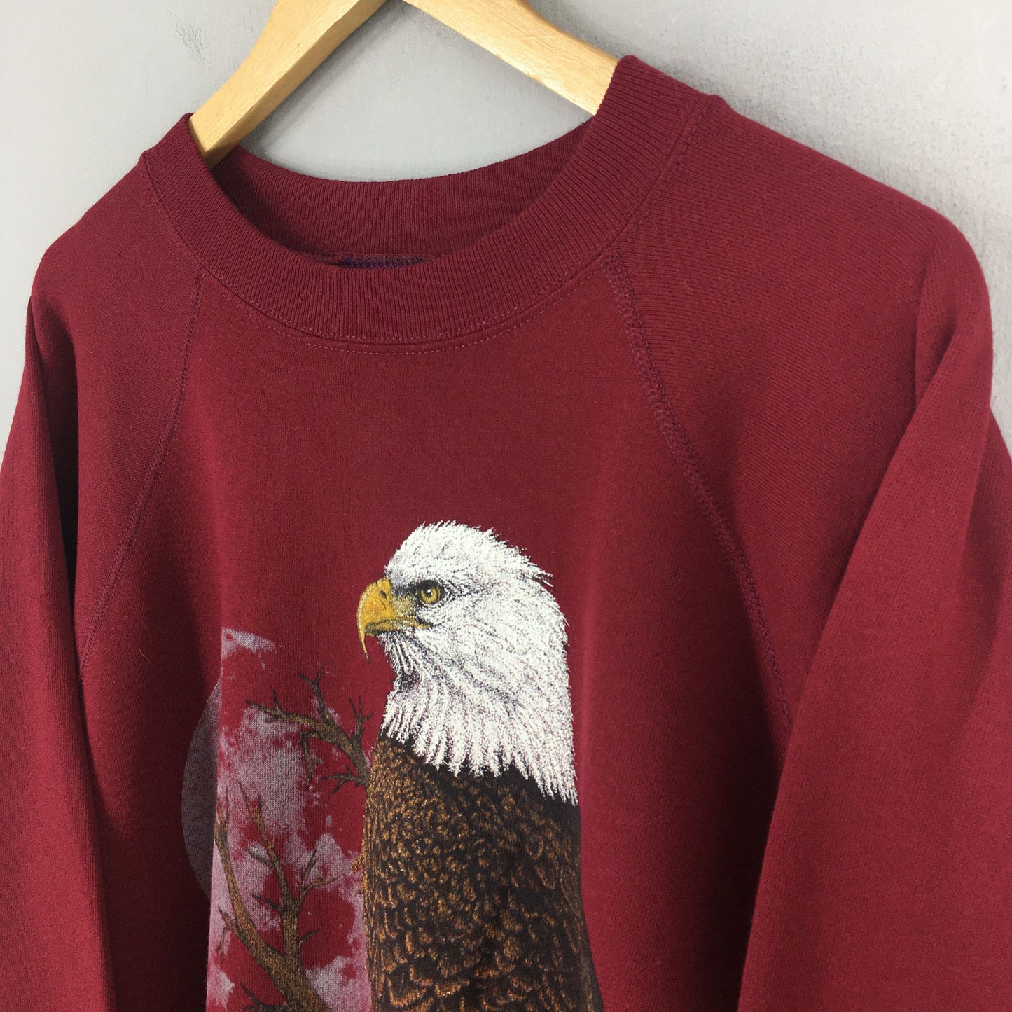 Eagles Animal Red Sweatshirt 3XLarge