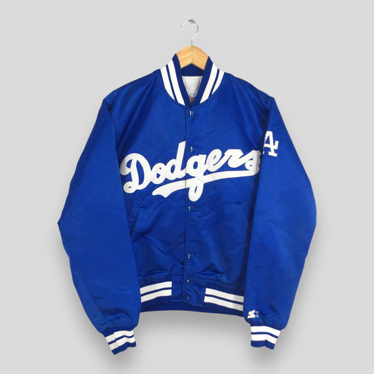 LA Dodgers MLB Stadium Varsity Satin Jacket Medium