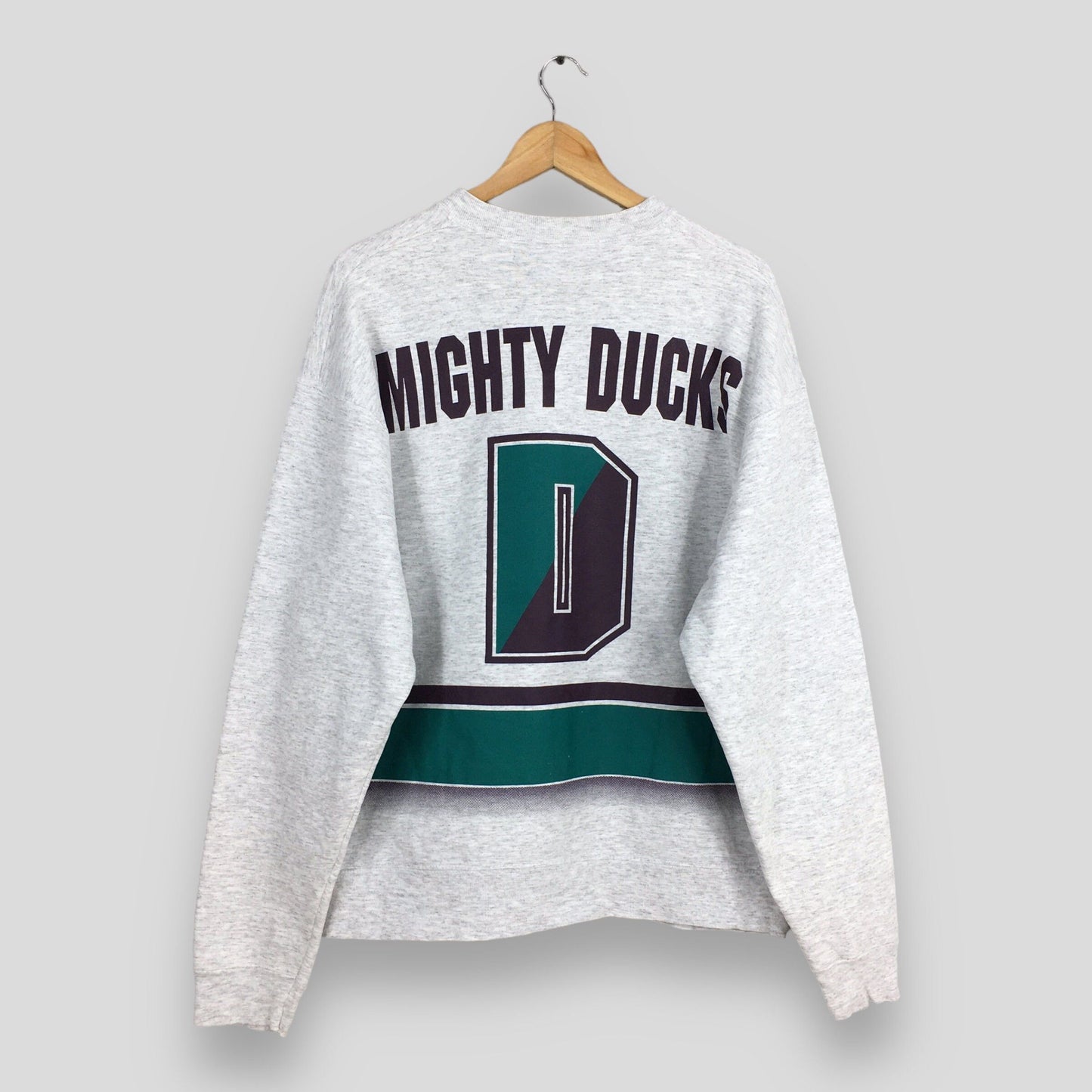 Mighty Ducks NHL Gray Sweatshirt XLarge