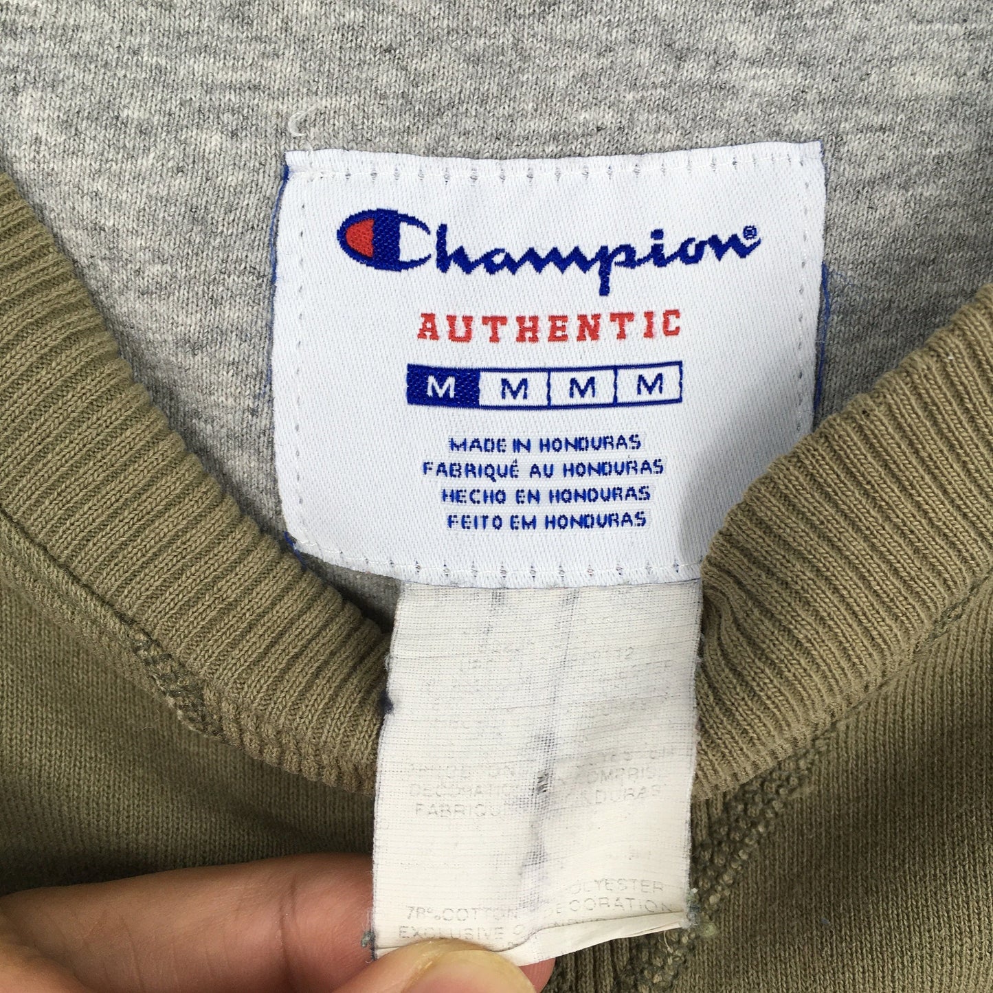 Champion Authentic Brown Sweatshirt Medium