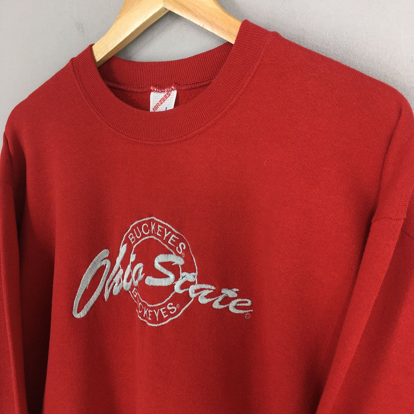 Ohio State Buckeyes Red Sweatshirt Large