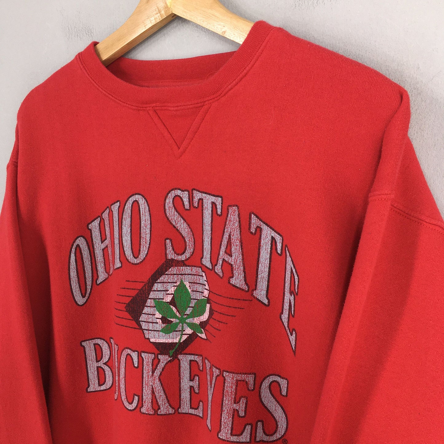 Ohio State Buckeyes Printed Sweatshirt Large