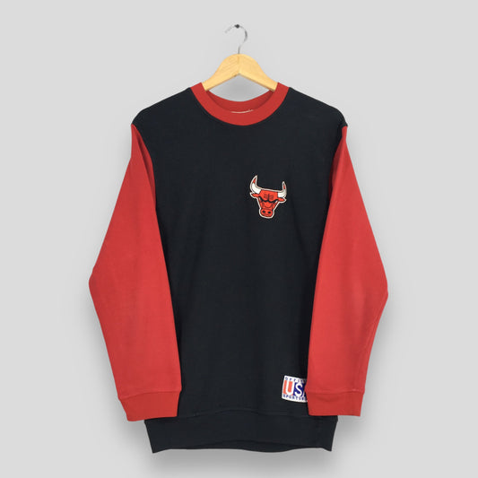 NBA Chicago Bulls Red/Black Sweatshirt Small