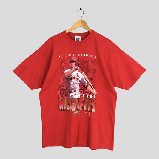 90s St. Louis Cardinals MLB Red T shirt XLarge