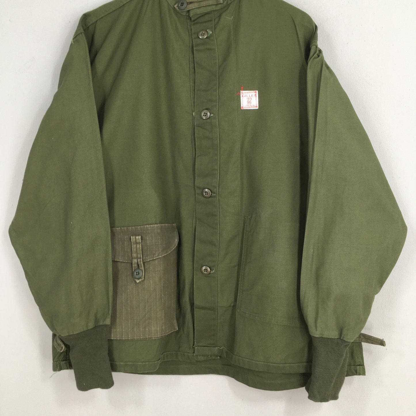 Gilles 1978 Patron Military Green Jacket Large