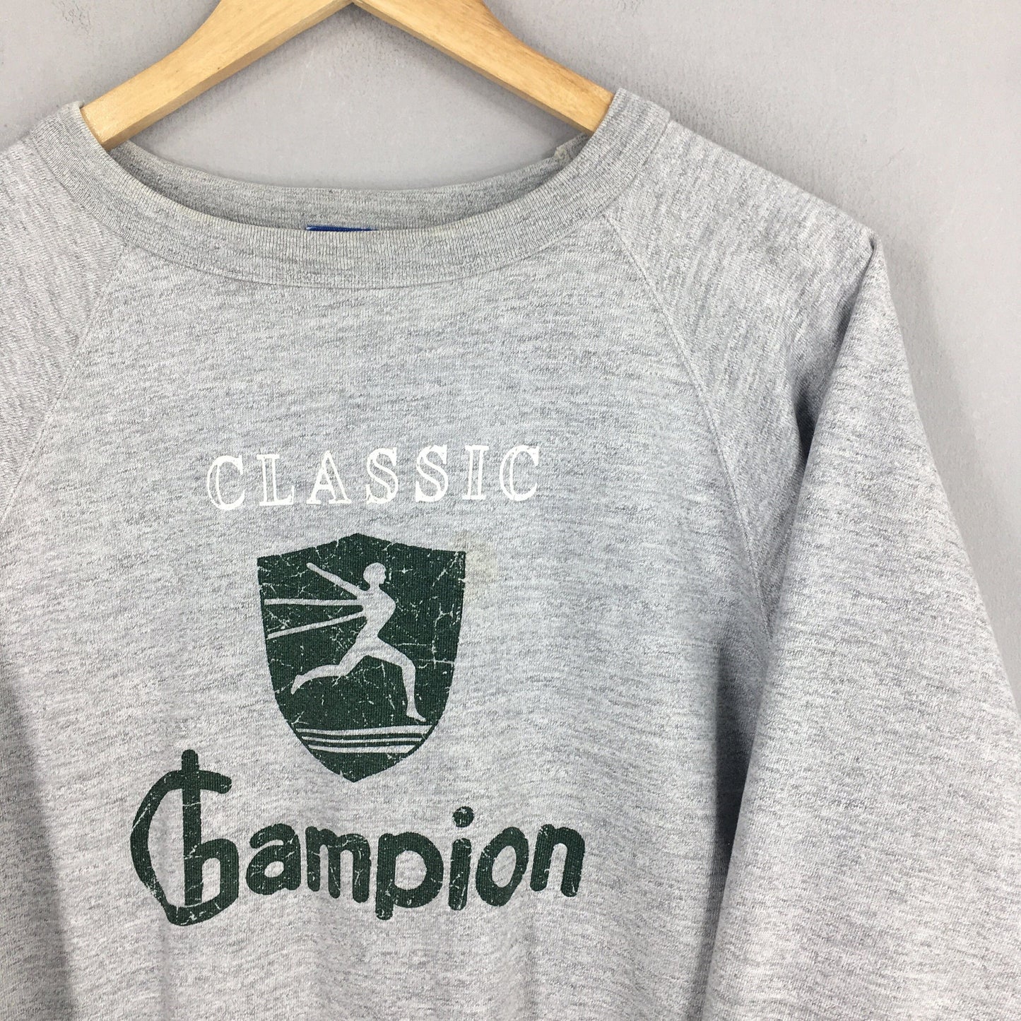 Champion Classic Gray Sweatshirt Large