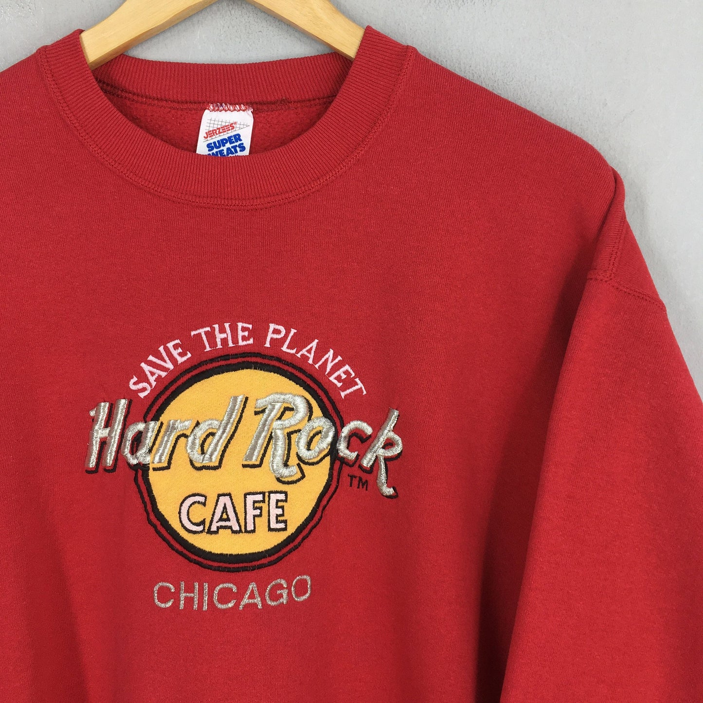 Hard Rock Cafe Chicago Usa Sweatshirt XLarge