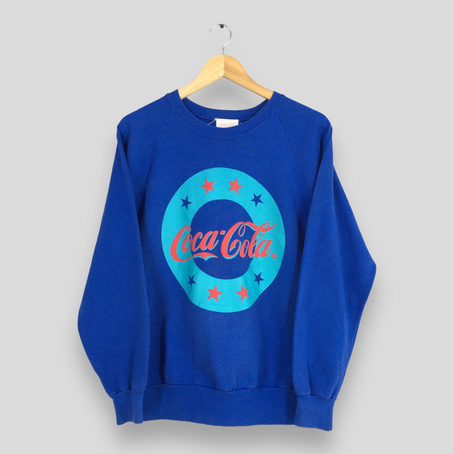 Coca Cola Printed Logo Sweatshirt Large