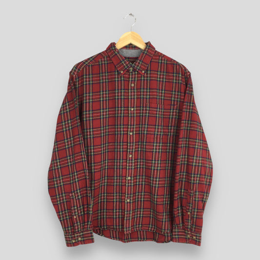 Eddie Bauer Plaid Checkered Flannel XLarge
