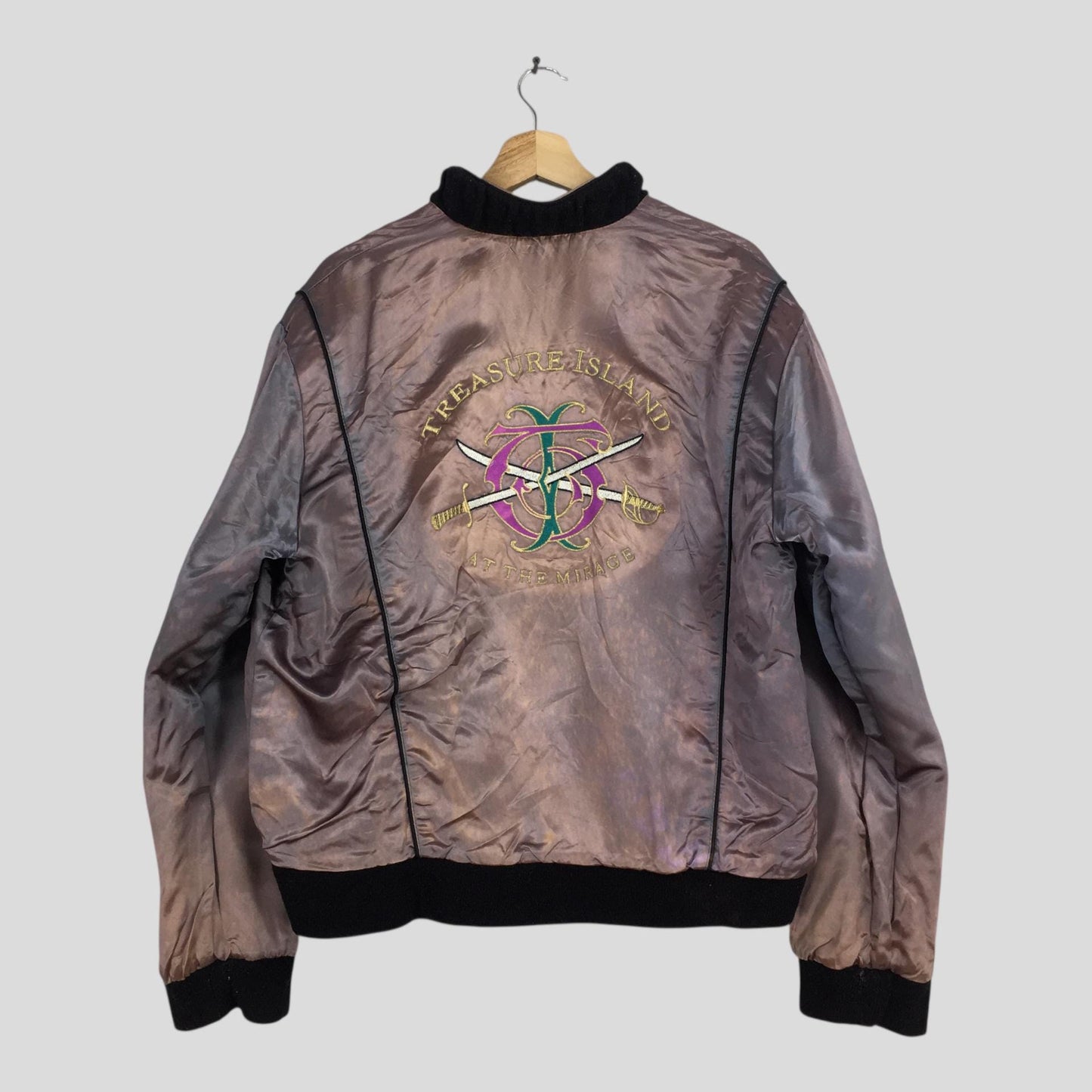 Flamingo Treasure Island Zipper Jacket Medium