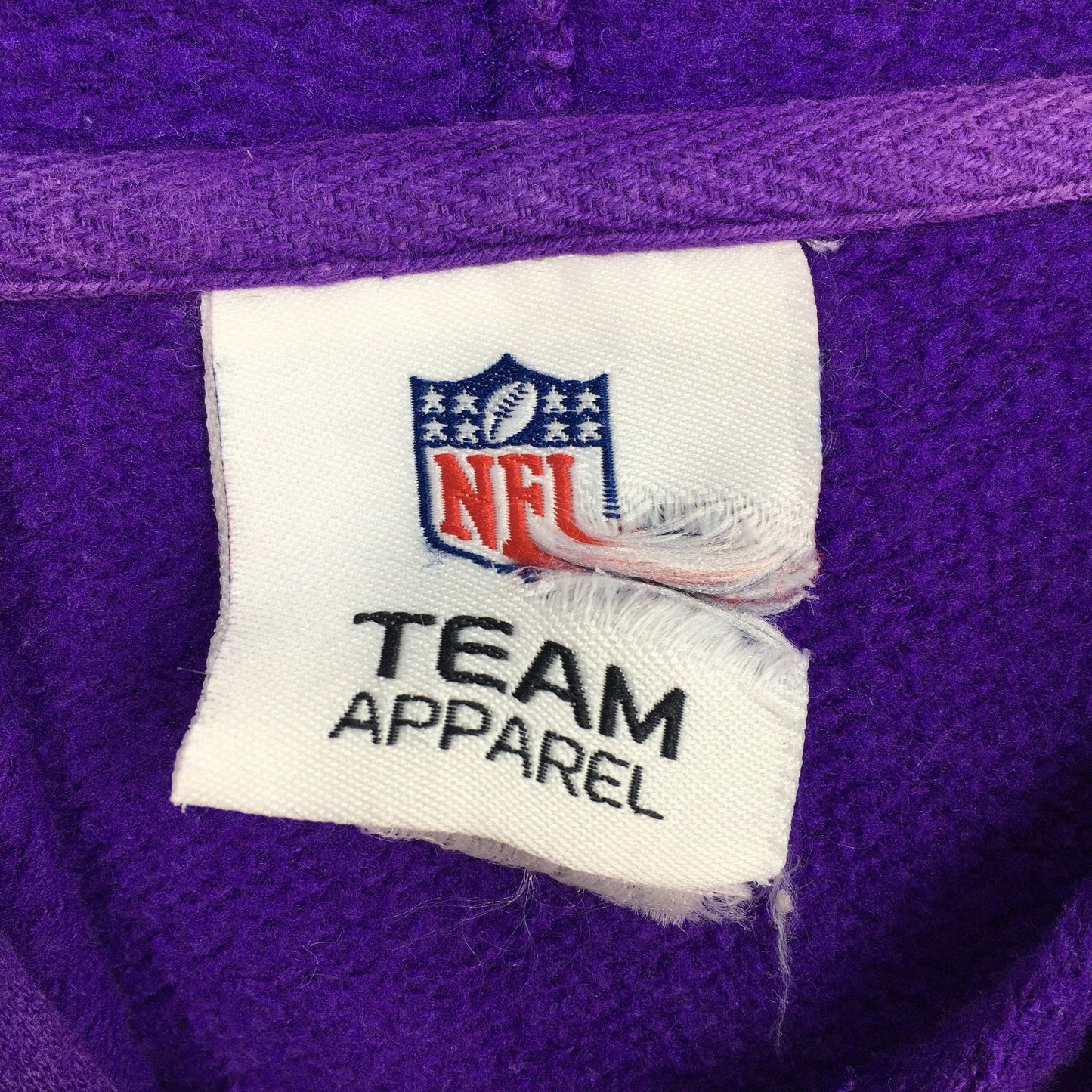 Minnesota Vikings NFL Rugby Purple Hoodie Pullover XL