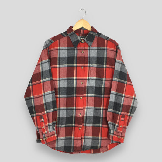 Eddie Bauer Plaid Checkered Flannel Medium