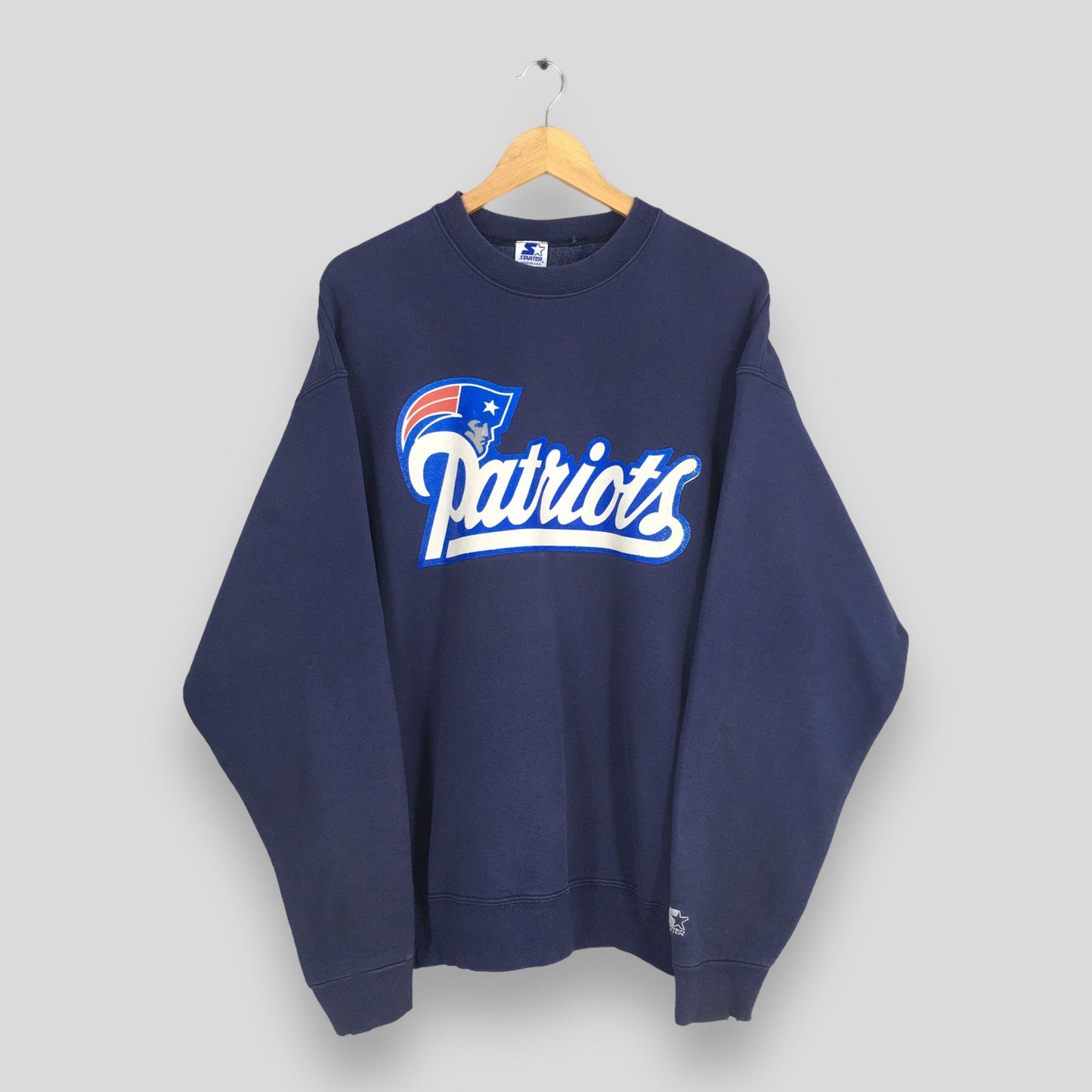 New England Patriots NFL Blue Sweatshirt XLarge