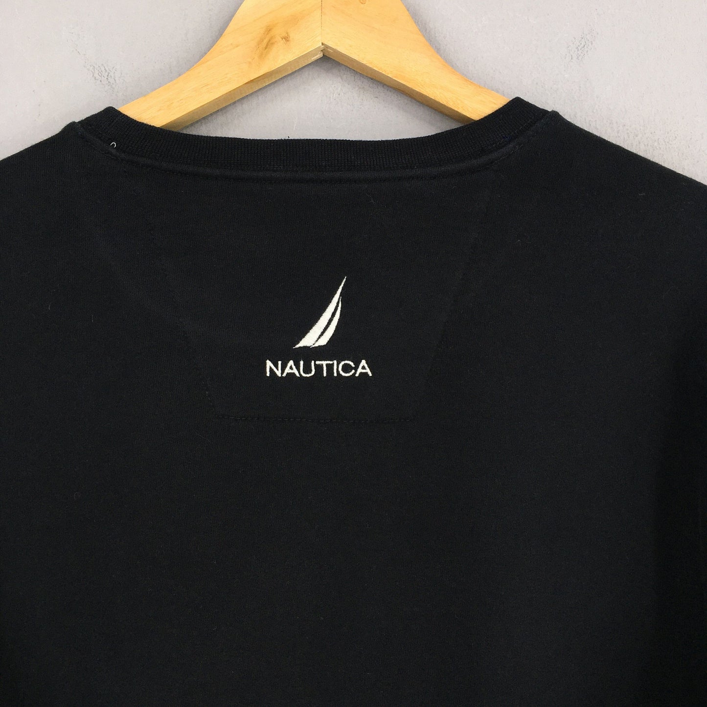 Nautica Black Sweatshirt Medium